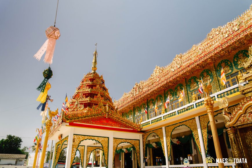 วัดไทยวัฒนาราม จังหวัดตาก ประเทศไทย  (Wat Thai Wattanaram, Tak, Thailand)