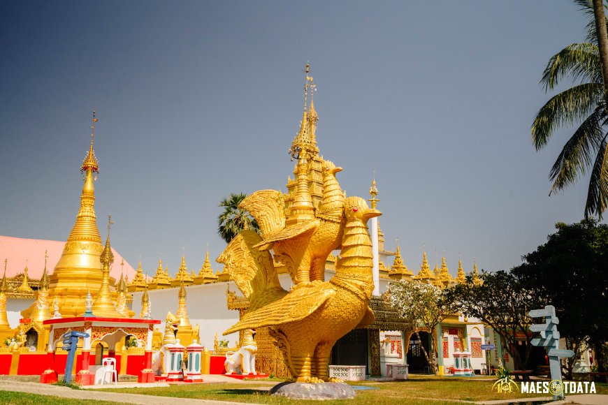 วัดไทยวัฒนาราม จังหวัดตาก ประเทศไทย  (Wat Thai Wattanaram, Tak, Thailand)