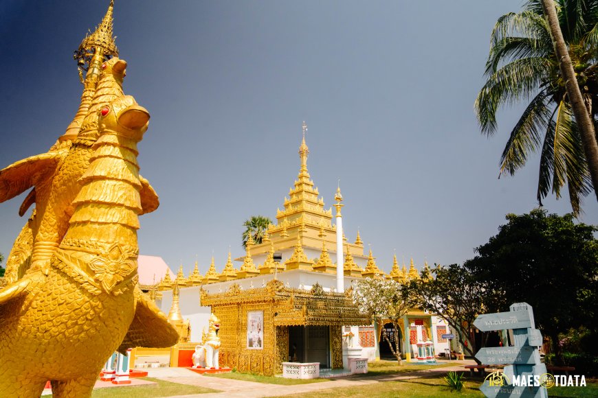 วัดไทยวัฒนาราม จังหวัดตาก ประเทศไทย  (Wat Thai Wattanaram, Tak, Thailand)