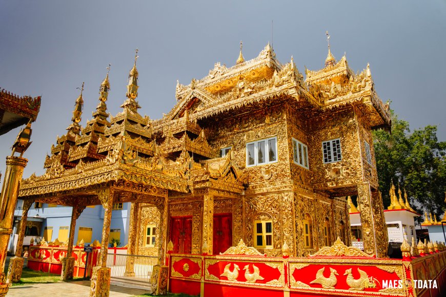 วัดไทยวัฒนาราม จังหวัดตาก ประเทศไทย  (Wat Thai Wattanaram, Tak, Thailand)