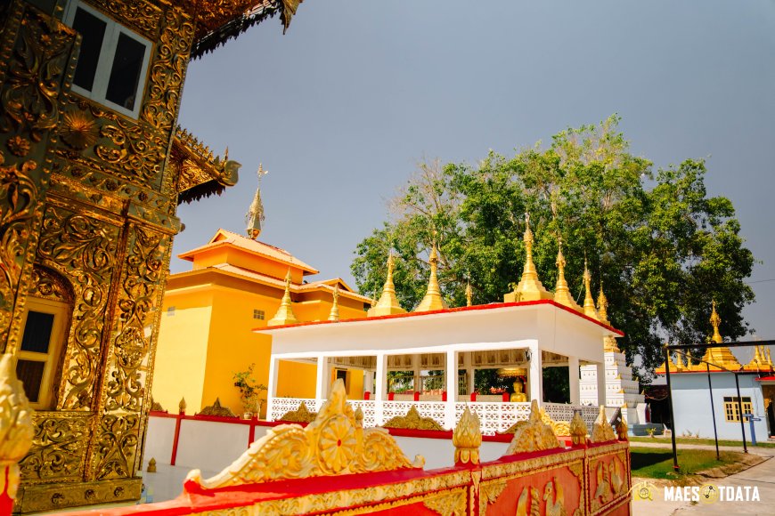 วัดไทยวัฒนาราม จังหวัดตาก ประเทศไทย  (Wat Thai Wattanaram, Tak, Thailand)