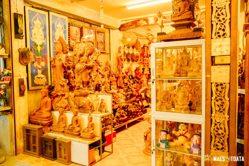 ตลาดริมเมย แม่สอด - สุดประจิมที่ริมเมย ตลาดชายแดนไทย-พม่า  จังหวัดตาก