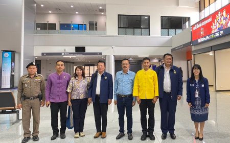 ต้อนรับคณะสมาชิกวุฒิสภา ในโอกาสลงพื้นที่ตามโครงการสมาชิกวุฒิสภาพบประชาชน
