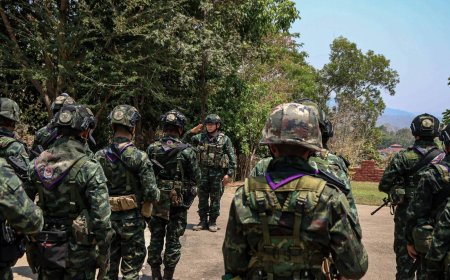 สถานการณ์ชายแดนกับการลาดตระเวนยานยนต์ติดอาวุธ ฉก.ราชมนู