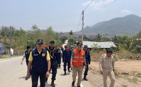 รองผู้ว่าฯ และคณะ ลงพื้นที่ประเมินความเสียหายจากเหตุวาตภัย