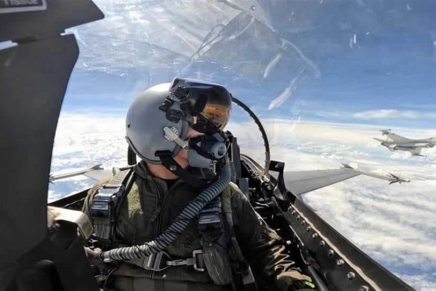 F16 บินลาดตระเวนป้องกันชายแดนประเทศไทย