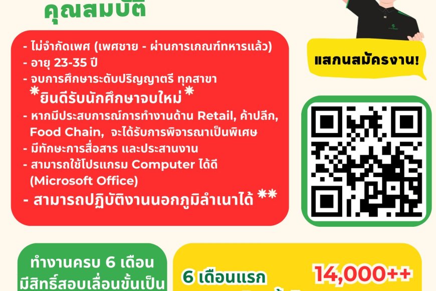 บริษัท ปิโตรเลียมไทย คอร์ปอเรชั่น จำกัด เปิดรับสมัครตำแหน่ง ผู้ช่วยผู้จัดการสถานีบริการน้ำมัน