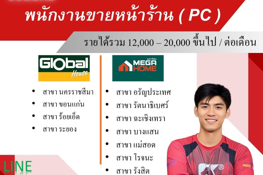 บริษัท โคเวท (ประเทศไทย) จำกัด รับสมัครด่วน!!  พนักงานขายหน้าร้าน PC