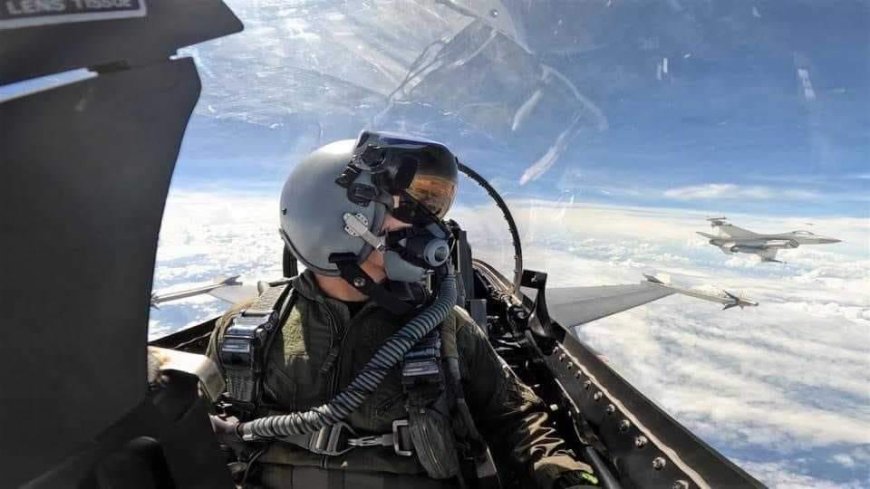 F16 บินลาดตระเวนป้องกันชายแดนประเทศไทย