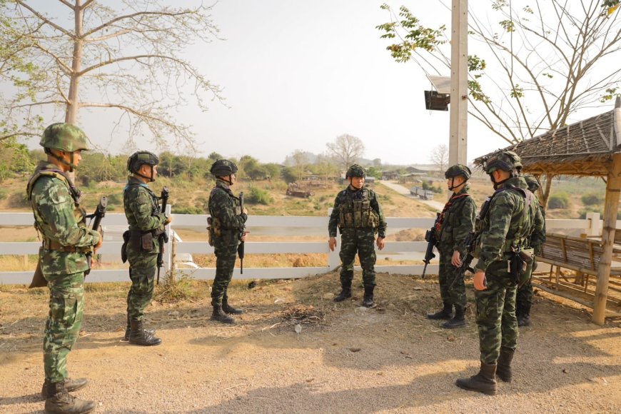 เหตุการสู้รบในฝั่งประเทศเมียนมา