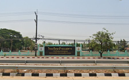 โรงเรียนบ้านแม่ตาว ตำบลท่าสายลวด อำเภอแม่สอด