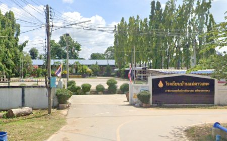 โรงเรียนบ้านแม่ตาวแพะ ตำบลแม่ตาว อำเภอแม่สอด