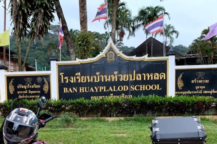 โรงเรียนบ้านห้วยปลาหลด ต.ด่านแม่ละเมา อ.แม่สอด