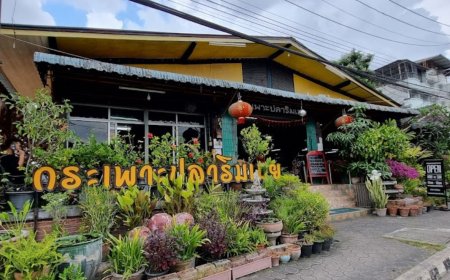 ร้านกระเพาะปลาริมเมย อำเภอแม่สอด