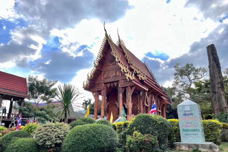 วัดหนองหลวง อำเภออุ้มผาง จังหวัดตาก