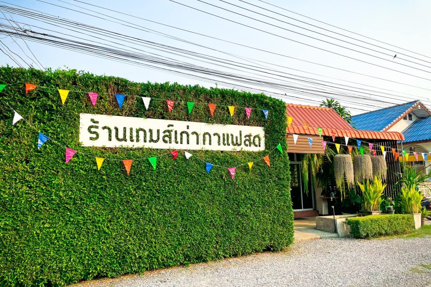 ร้านเกมส์เก่ากาแฟสด Gamekao Café
