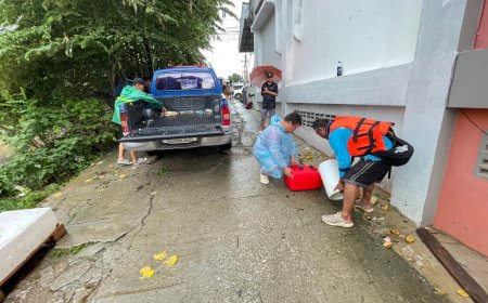 งานป้องกันและบรรเทาสาธารณภัย ได้ลงพื้นที่บริการประชาชน