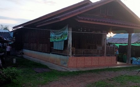 ขายบ้านพร้อมที่ดิน  เนื้อที่ 1 งาน 38 ตรว.