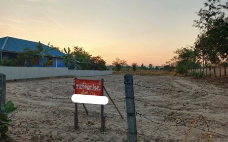 ประกาศขายที่ดินถมแล้วในตำบลแม่กุ