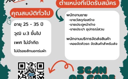 ด่วน รับสมัครพนักงาน เมกาโฮม สาขา แม่สอด