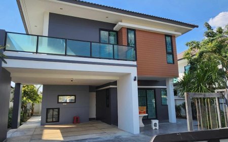 ขายบ้าน2ชั้น พร้อมเฟอร์นิเจอร์ โซนแม่ปะ