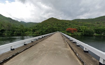 สะพาน 50 ปี (สะพานหน้าโรงไฟ้า) เขื่อนภูมิพล