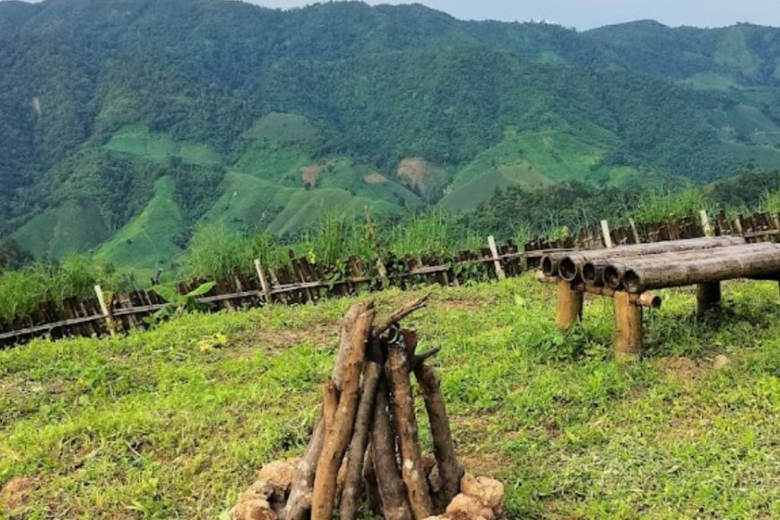 เมฆบนดอย บ้านทีมู อำเภอแม่ระมาด