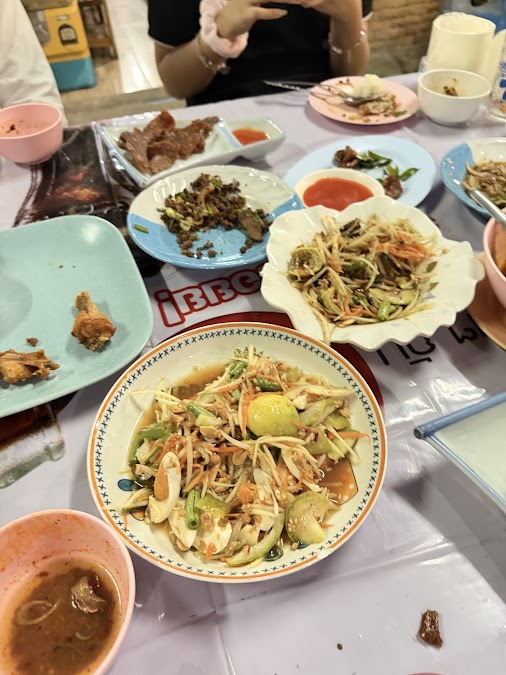 ร้านลาบลุงโอ๊ต (ลูกเขย) ร้านปัจจุบัน