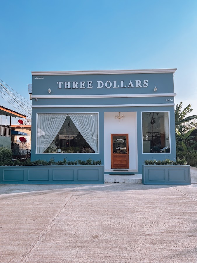 THREE DOLLARS Flowers & Cafe